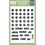 Preview: Echo Park - Stempelset "Date" Clear Stamps - One Day At A Time