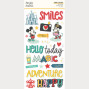 Preview: Simple Stories - Aufkleber "Say Cheese Happiest Place" Foam Sticker
