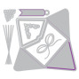 Preview: Sizzix - Stanzschablone "First Class Mail" Thinlits Craft Dies by Vicki Boutin