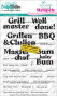 Preview: Carlijn Design - Stempelset "Grill Grapjes" Clear Stamps