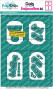 Preview: Carlijn Design - Stanzschablone "Card Basics 1" Dies A6