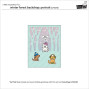 Preview: Lawn Fawn - Stanzschablone "Winter Forest Backdrop: Portrait" Lawn Cuts Dies
