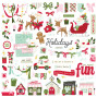 Preview: Simple Stories - Aufkleber "Kringle & Co." Chipboard Pieces
