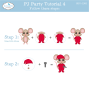 Preview: Elizabeth Craft Designs - Stanzschalone "PJ Party" Dies