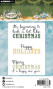 Preview: Studio Light - Stempel "Sentiments" Christmas Forest Clear Stamps