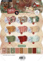 Preview: Studio Light - Papierblock für Geschenkboxen A5 "Christmas Cracker" Cottage Christmas Gift Box Paper Pad - 18 Bogen