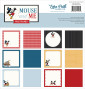 Preview: Echo Park - Designpapier "Mouse And Me Page Frames" Collection Kit 12x12 Inch - 12 Bogen