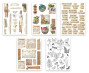 Preview: Arden Creative Studio - Sticker Book "Garden Chronicles" by Katie Pertiet