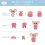 Preview: Elizabeth Craft Designs - Stanzschalone "PJ Party" Dies