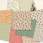Preview: LaCreativ - Designpapier "Omas Weihnachtsstube" Paper Pack 12x12" - 12 Bogen