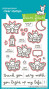 Preview: Lawn Fawn - Stanzschablone "I Like Cute Moths" Lawn Cuts Dies