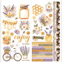 Preview: Simple Stories - Aufkleber "Simple Vintage Lavender Fields" Cardstock Sticker Icons