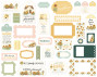 Preview: Carta Bella - Stanzteile & Anhänger "Home Sweet Home" Ephemera Frames & Tags