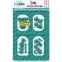 Preview: Carlijn Design - Stanzschablone "Card Basics 1" Dies A6