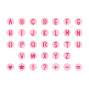 Preview: Sizzix - Stanzschablone "Alphabet Beads" Thinlits Craft Dies by Letters by Shells