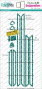 Preview: Carlijn Design - Stanzschablone "Slimline & A6 Frames" Dies A6