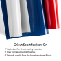 Preview: Cricut - SportFlex Iron-On "White" Transferfolie 11.8x24 (2011322)