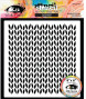Preview: Visible Image - Schablone 6x6 Inch "Close Knit" Stencil by Mark Alexander