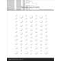 Preview: Simple and Basic - Glitter Enamel Dots "Soft White"