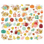 Preview: Simple Stories - Stanzteile "Pumpkins & Plaid Floral" Bits & Pieces