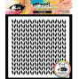 Preview: Visible Image - Schablone 6x6 Inch "Close Knit" Stencil by Mark Alexander