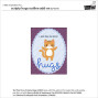 Preview: Lawn Fawn - Stanzschablone "Scripty Hugs Outline Add-On" Lawn Cuts Dies