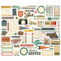 Preview: Simple Stories - Stanzteile "Rustic Legend Journal" Bits & Pieces