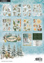 Preview: Studio Light - Stanzpapierbblock "Christmas Forest Elements" Die Cut Paper Pad A5 - 20 Bogen