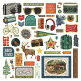 Preview: Simple Stories - Aufkleber "Rustic Legend 12x12 Inch" Chipboard Pieces