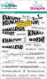 Preview: Carlijn Design - Stempelset "Knallende Teksten" Clear Stamps