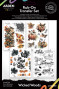 Preview: Arden Creative Studio - Transfer Aufkleber "Wicked Woods" Katie Pertiet Rub-On Transfer Set