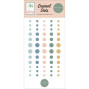Preview: Carta Bella -"Silly Goose Winter" Enamel Dots 60 Stk.