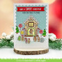 Preview: Lawn Fawn - Stempelset "Gingerbread House" Clear Stamp