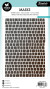 Preview: Studio Light - Schablone "Stone Background" Essentials Mask Stencil