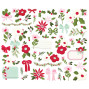 Preview: Simple Stories - Stanzteile "Kringle & Co. Floral" Bits & Pieces