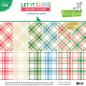 Preview: Lawn Fawn - Designpapier "Let It Shine Holiday Plaids" Collection Pack 12x12 Inch - 12 Bogen