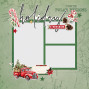 Preview: Simple Stories - Stanzteile "Simple Vintage Old-Fashioned Christmas" Simple Pages Pieces
