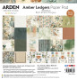 Preview: Arden Creative Studio - Designpapier "Amber Ledgers" by Katie Pertiet Paper Pack 12x12 Inch - 12 Bogen