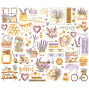 Preview: Simple Stories - Stanzteile "Simple Vintage Lavender Fields" Bits & Pieces