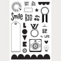Preview: Simple Stories -  Stempel "Color Me Happy" Clear Stamps