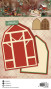 Preview: Studio Light - Stanzschablone "Cottage Barn Card" Cottage Christmas Cutting Dies