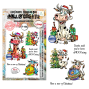 Preview: AALL and Create - Stempelset A6 "Moo-ry Christmas!" Clear Stamps