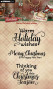 Preview: Studio Light - Stempel "Warm Holiday Wishes" Cottage Christmas Clear Stamps