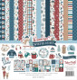 Preview: Echo Park - Designpapier "Wonderful Winter Days" Collection Kit 12x12 Inch - 12 Bogen