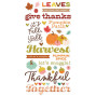 Preview: Simple Stories - Aufkleber "Pumpkins & Plaid" Foam Sticker