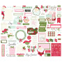 Preview: Simple Stories - Stanzteile "Kringle & Co. Journal" Bits & Pieces