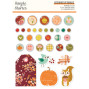 Preview: Simple Stories - Decorative Brads "Pumpkins & Plaid"