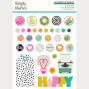 Preview: Simple Stories - Decorative Brads "Color Me Happy"