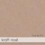 Preview: Karte - Einlegekarte DIN A6 220g/m² in kraft rosé
