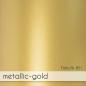 Preview: Altarfalz-Karte quadratisch (14,8x14,8cm) 250g/m² in metallic gold